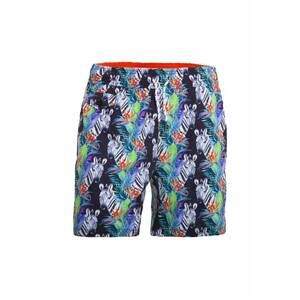 NEW EIGHT X men's zebra print swim trunks in multi